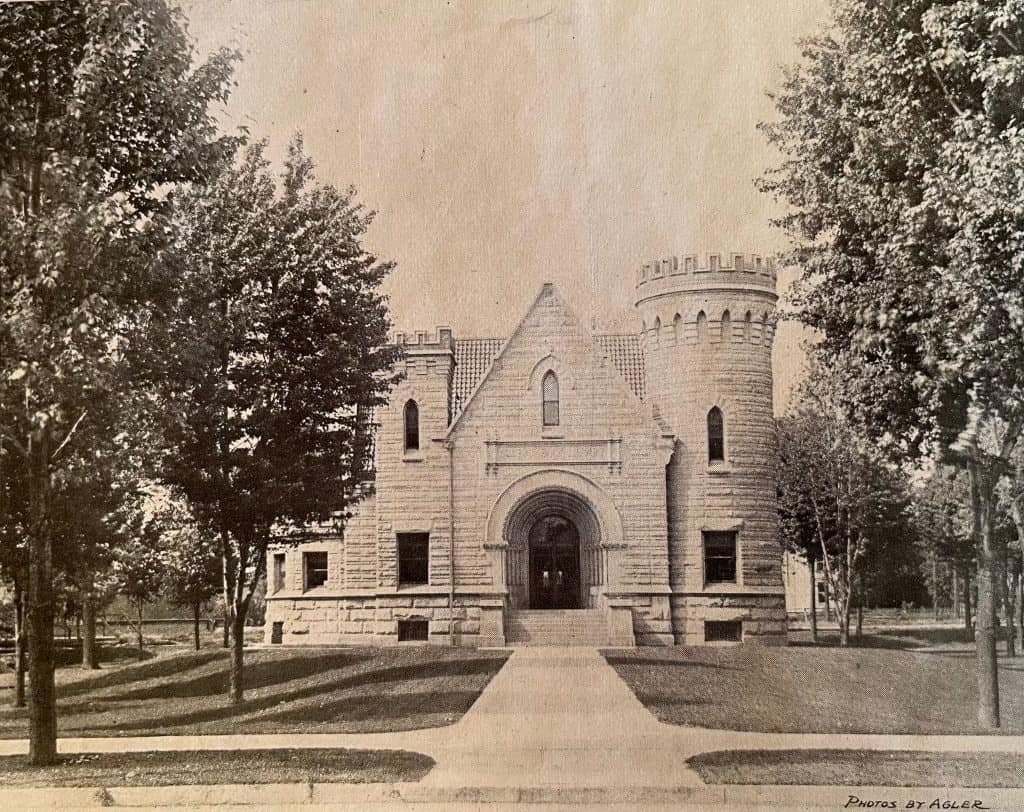 Brumback Library founded as the first free county library in America funded by John Sanford Brumback.