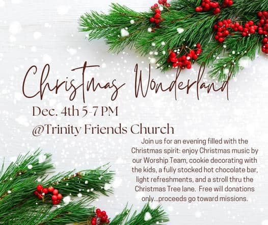 Christmas Tree Wonderland @ Trinity Friends Church