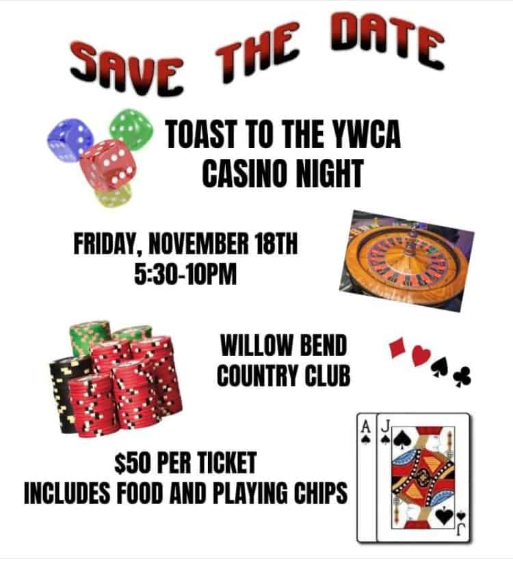 Toast to the YWCA Casino Night