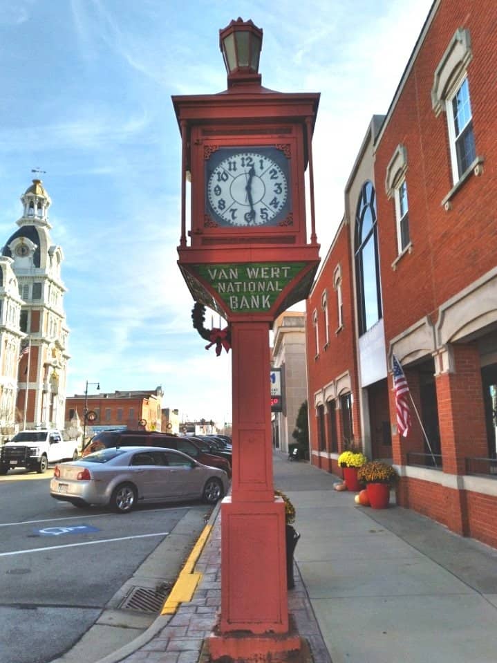 Main Street Van Wert 4th Friday:  Clock Tower