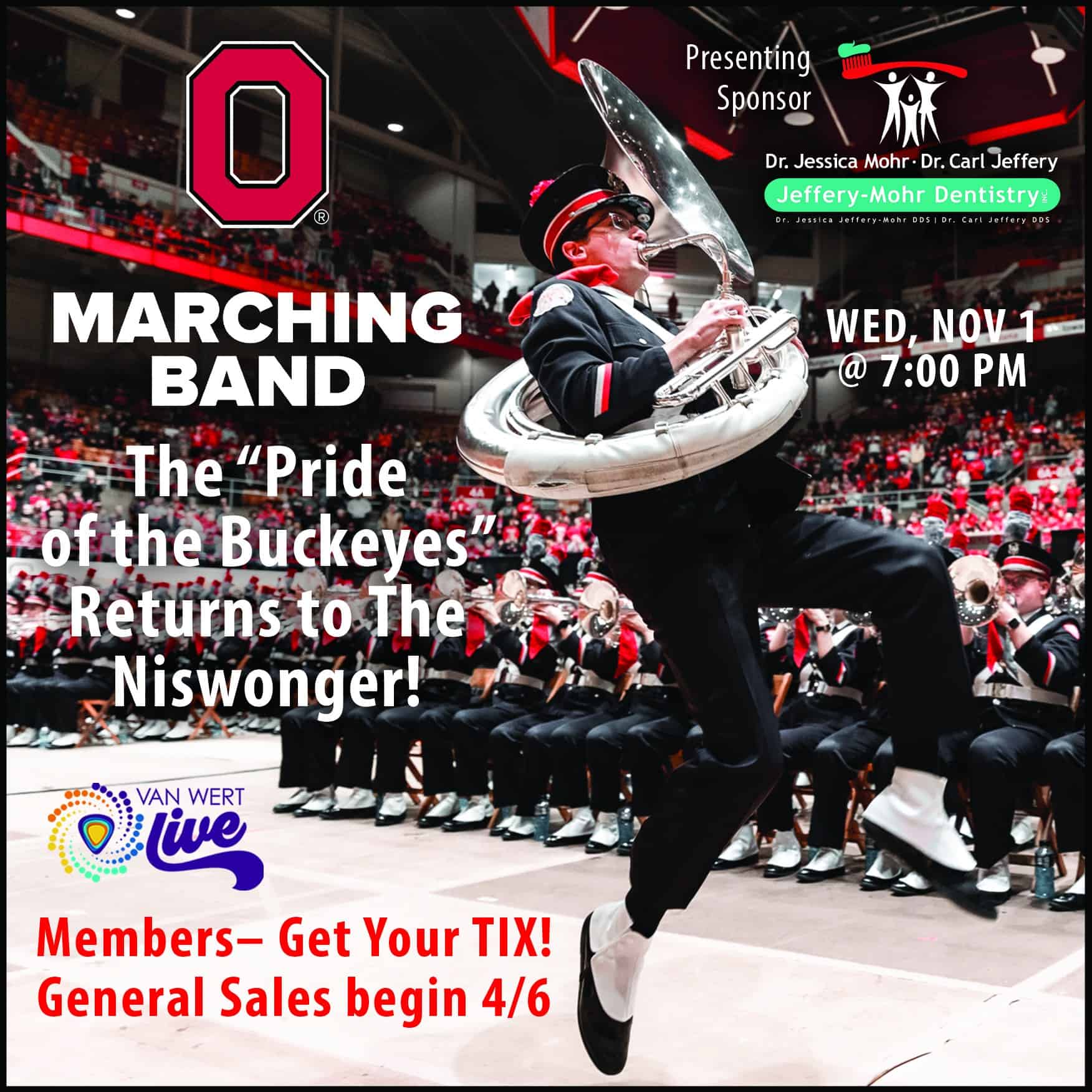 VW LIVE presents The Pride of the Buckeyes, The OSU Marching Band