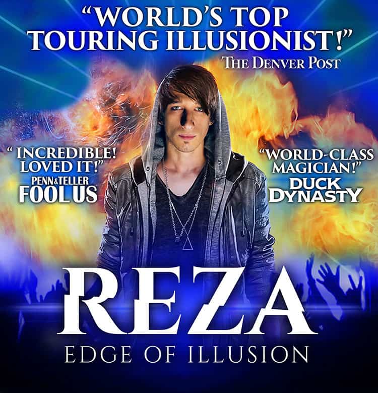 VW LIVE presents REZA – The Edge of Illusion