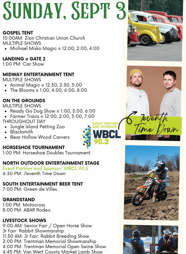 Motocross and ABAR Rodeo Day @ The Van Wert County Fairgrounds