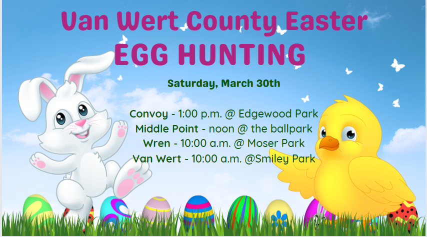Van Wert County Easter Egg Hunting