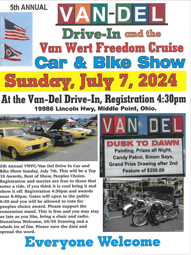 Van Del Drive In and Freedom Cruise