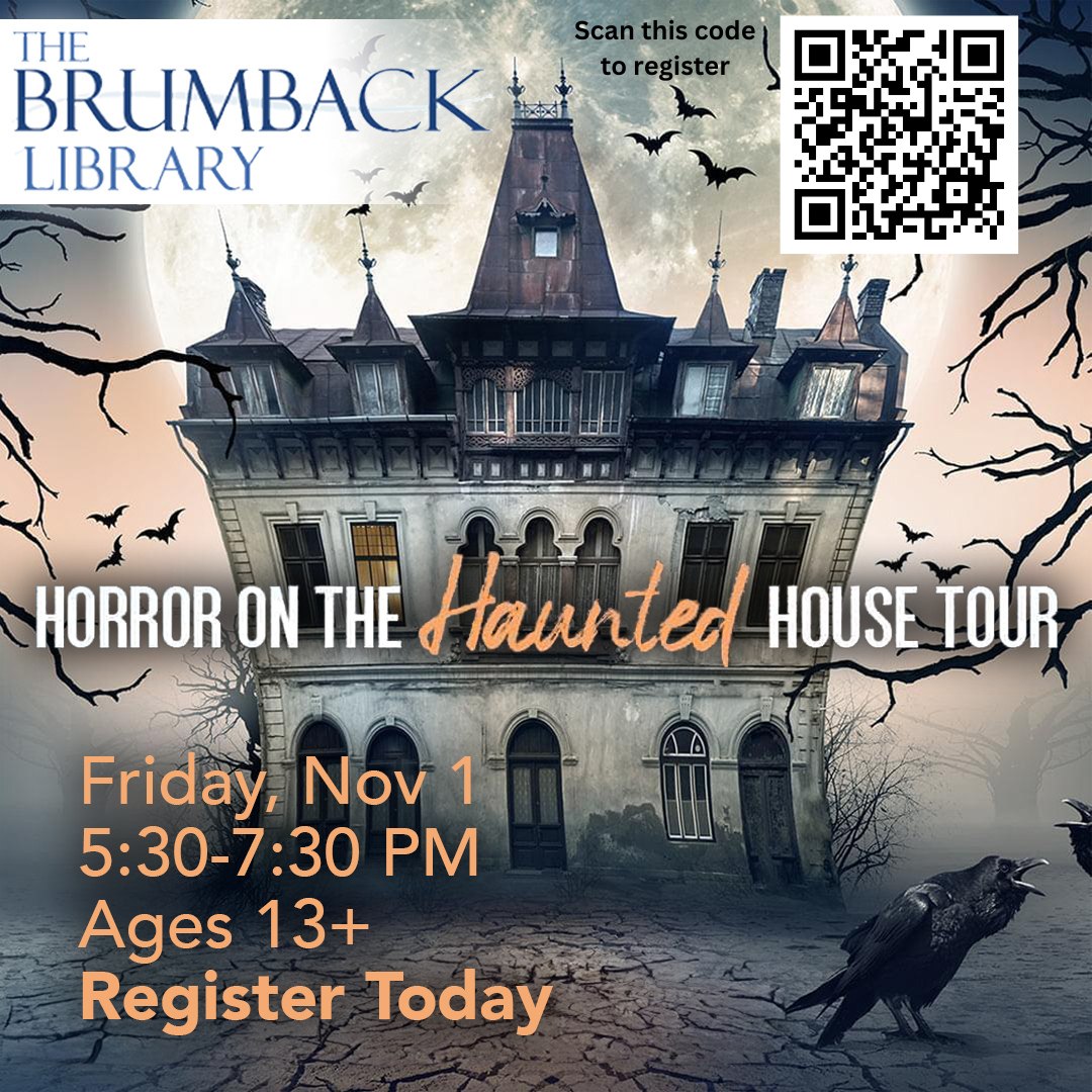 Brumback Library Horror on the Haunted House Tour