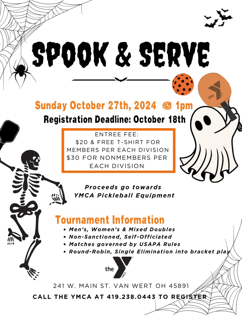 YMCA Spook and Serve