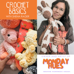 Wassenberg Art Center invites you to Crochet Basics with Sheena Rager