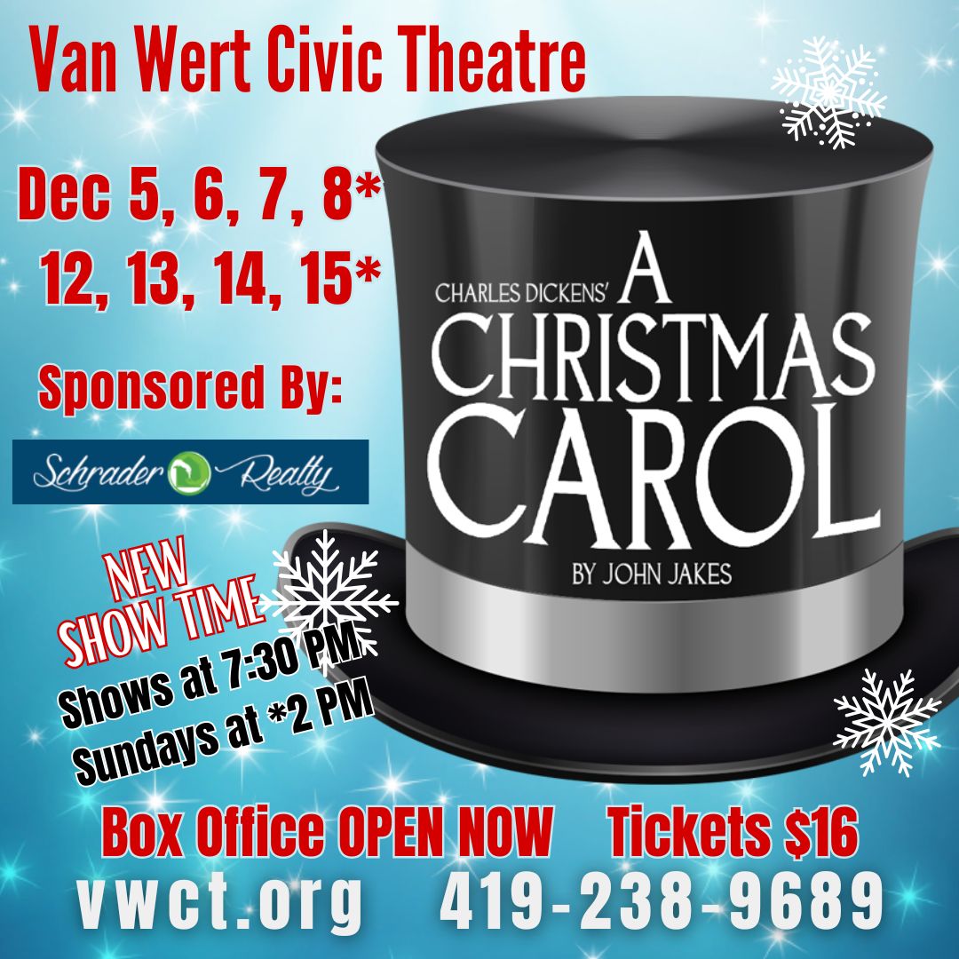 Van Wert Civic Theatre presents A Christmas Carol