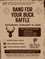 VWCF Bang for Your Buck Raffle