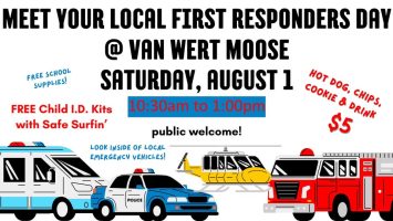 Van Wert Moose First Responders Day 2026